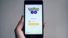 Pokémon Go Startbildschirm - hier gibt es noch keinen Tipp