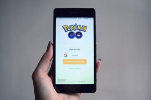 Pokémon Go Startbildschirm - hier gibt es noch keinen Tipp